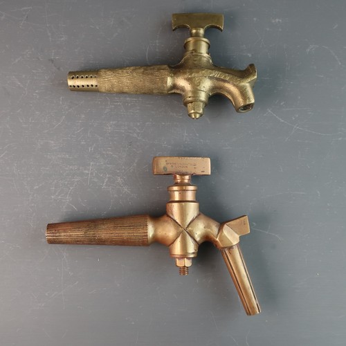 Antique brass barrel - brass,