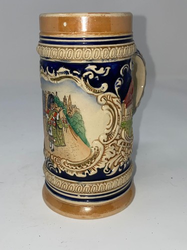 German ceramic beer stein - german,
