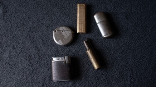 Selection old lighters - of,