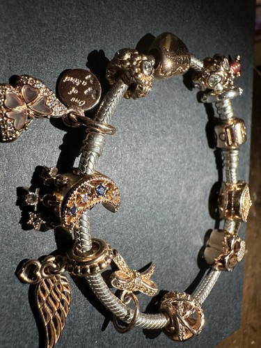 Pandora bracelet with - pandora, 11