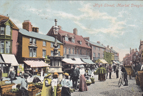 High street market drayton - high, street,