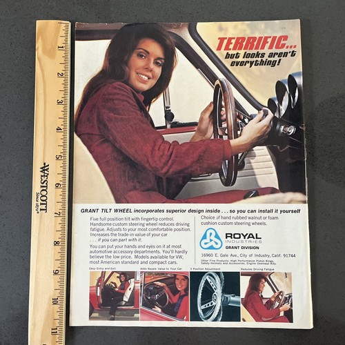 Vintage 1972 grant steering - vintage,