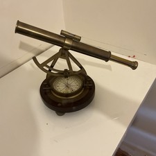 Antique brass theodolite - antique,