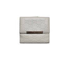GUCCI White　Wallet 112664