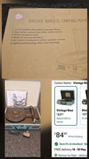 Suitcase wireless turntable - suitcase,