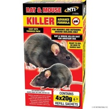 Rat mouse poison - bait, max