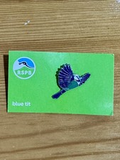 RSPB Blue Tit pin badge