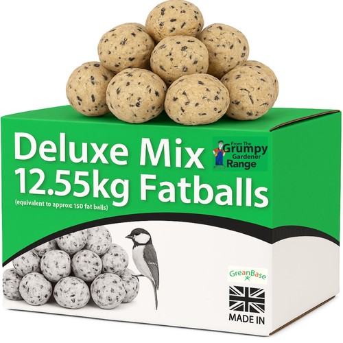 Grumpy gardener fat balls - gardener,