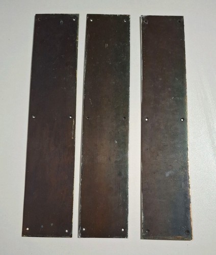 Vintage brass finger plate - vintage,