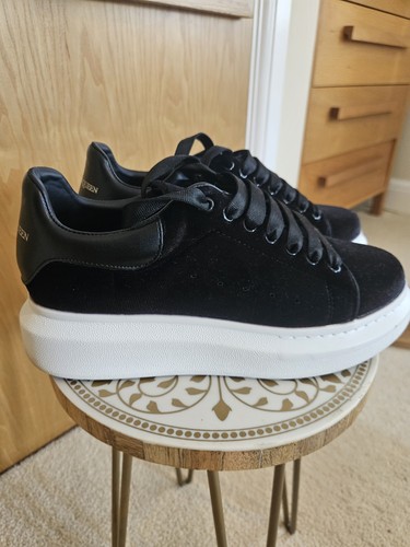 Alexander mcqueen suede - , black