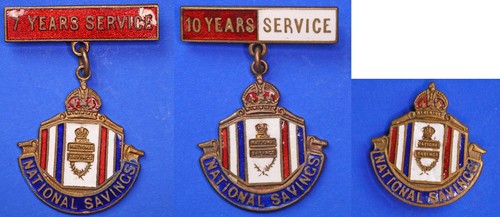 National savings 10 years - &,