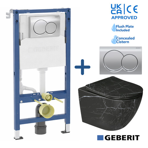 Wall hung toilet - wall,
