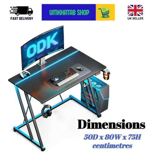 Odk led gaming desk - led,