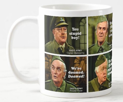 Dads army mug - mug, characters