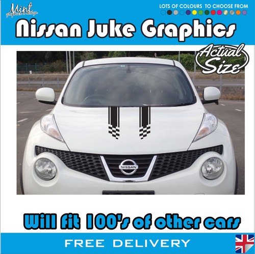 Nissan juke bonnet stripes - juke, jdm