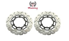 2 Front Brake Rotor Set For