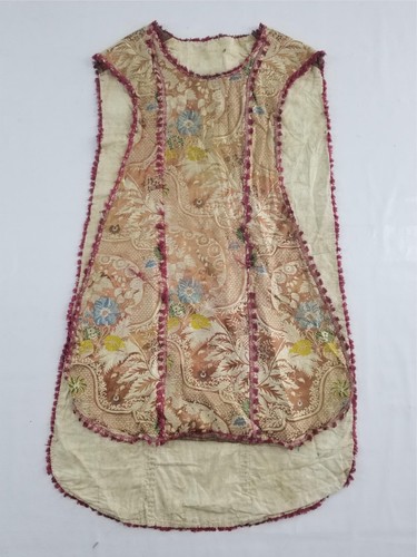 Antique 19thc french silk - french,