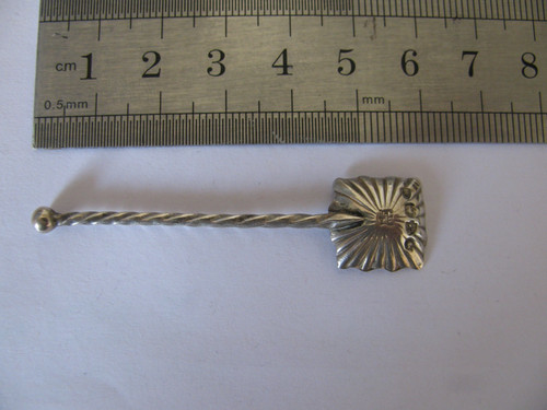 London hallmarked silver - silver, salt