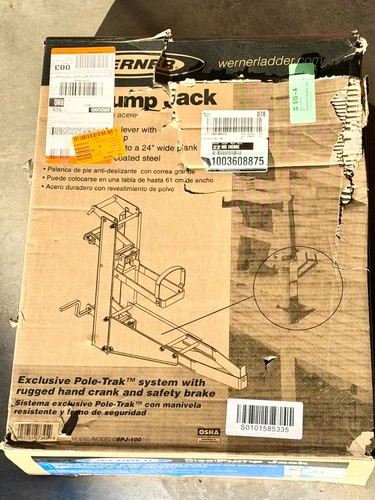 Werner spj 100 scaffold - spj-100, steel