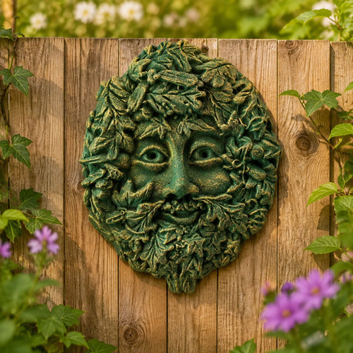 Small green man garden - small,