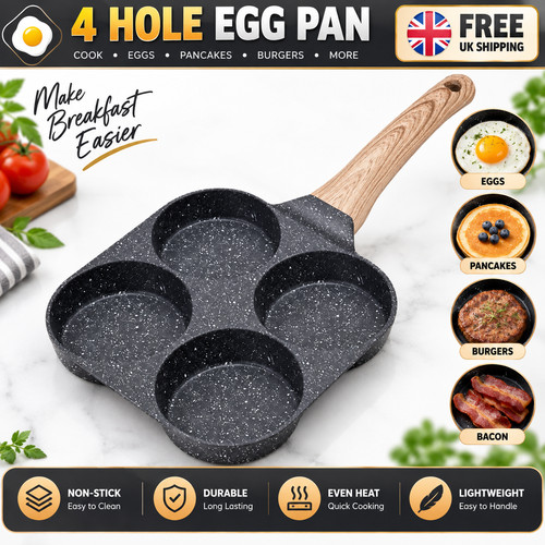 Hole egg frying - frying, non