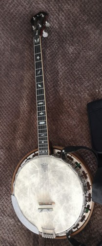 Vintage plectrum banjo - plectrum,