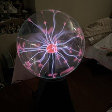 Plasma Ball Lamp 7 Inch Glass Ball Contact Sensitive Decor Party Decoration xmas