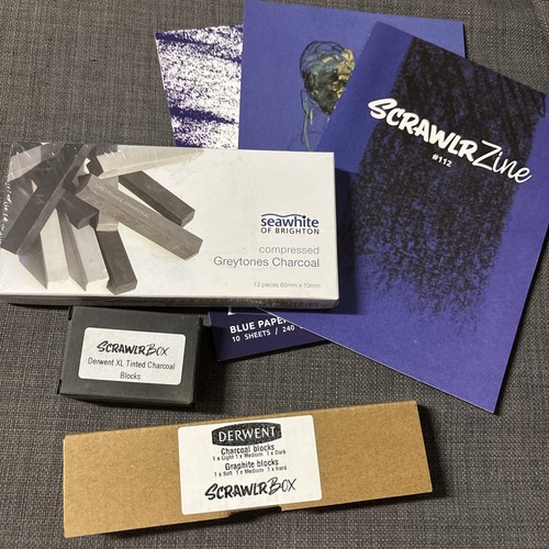 Scrawlr box 112 charcoal - scrawlr, #112