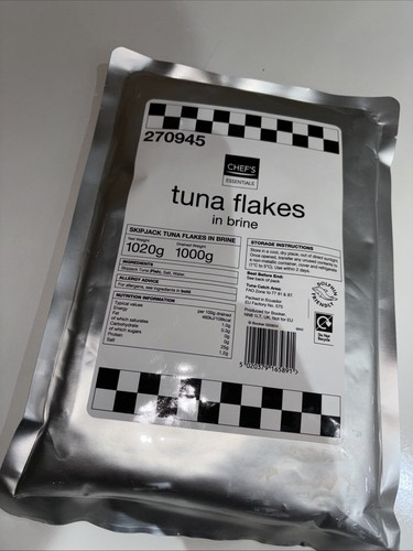 Tuna fish brine 1kg - in, long