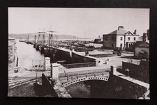 Slate Schooners in Port Penrhyn, Bangor, Wales Vintage Postcard