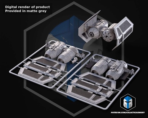 Tie bomber kit card - kit, star