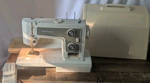 Vtg kenmore sewing machine - sewing,