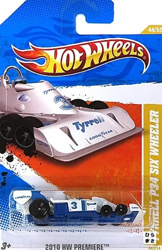 64th scale tyrrell p34 six - 1/64th,