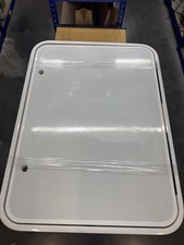 WHITE GARAGE DOOR FRAME AND