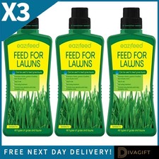 3 x LIQUID LAWN FEED 500ML