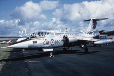 Canada AF CF-104 Starfighter 104880, 1969, Dup Colour Slide, Aviation Aircraft