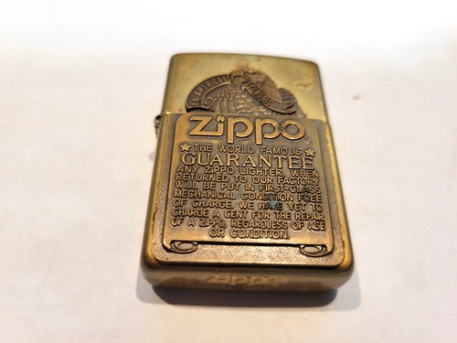Brass zippo cigarette lighter - zippo,
