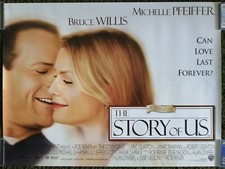THE STORY OF US (1999) Original UK Quad Movie Poster Bruce Willis Rob Reiner