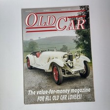 Old Car Magazine March 1989 - Old Car Lovers - Vintage Motors - Classic Cars 