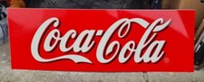 Retro XL Coke Cola Sign 86" X 29" 