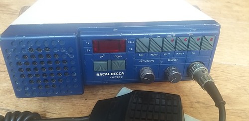 Marine vhf radio racal decca - vhf, radio.racal
