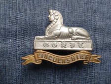 #339 - EDWARDIAN LINCOLNSHIRE REGIMENT CAP BADGE