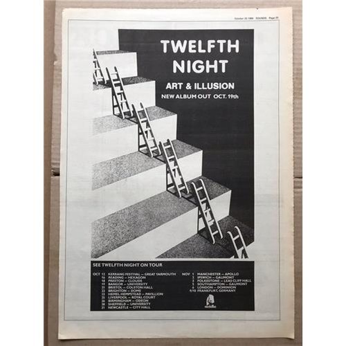 Twelfth night art illusion - art, &