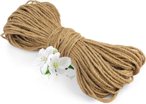 50m jute rope 3mm thick - 50m,