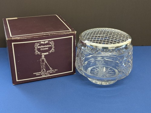 Staffordshire crystal cut - crystal,
