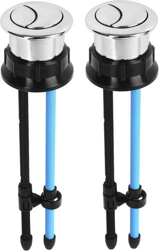 Dual push flush button - push,