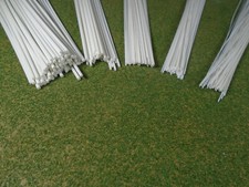 5 x plastic ABS Round Solid