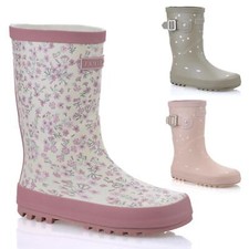 Girls Kids Waterproof Wellies