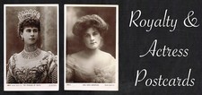Rotary ☆ ROYALTY & THEATRE ACTRESSES ☆ 1900s Postcard Selection #251 to #480
