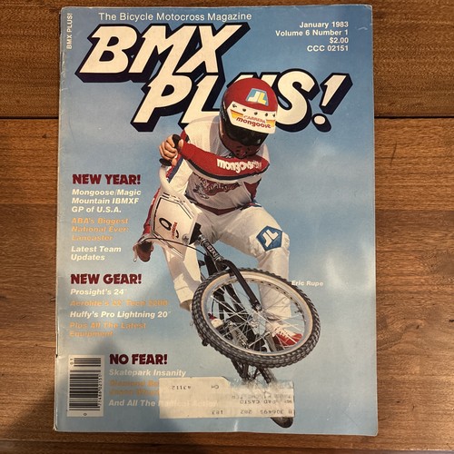 Vintage bmx plus magazine - bmx, jan